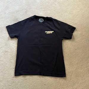 Crooked clubhouse tee